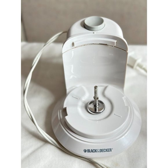 Black & Decker Food Chopper One-Touch Electric HC306 Motor Tested Campers Small - Picture 8 of 8